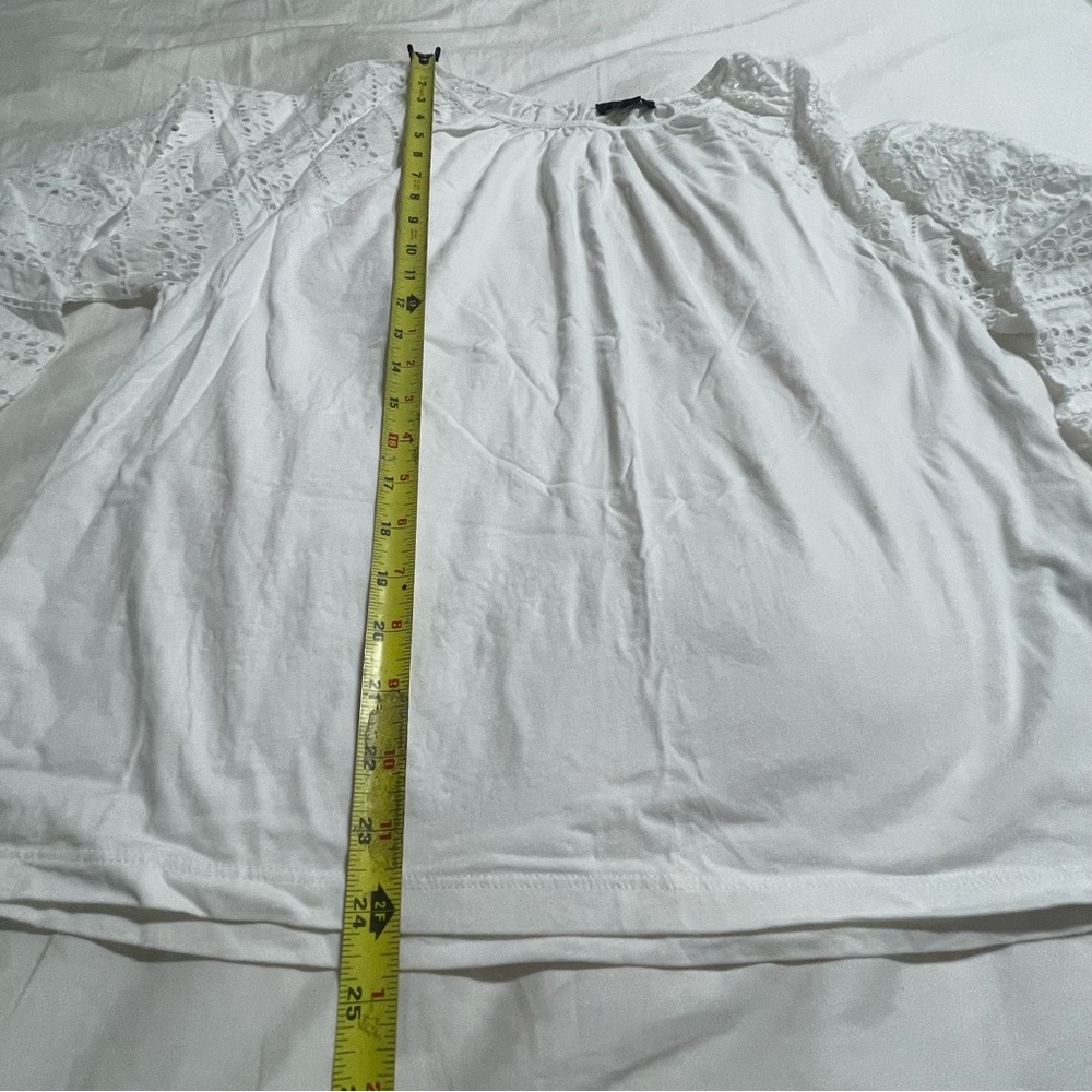 J. Crew Classic‎ White Cotton Top - Picture 7 of 10